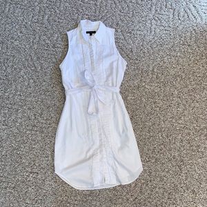White business casual dress